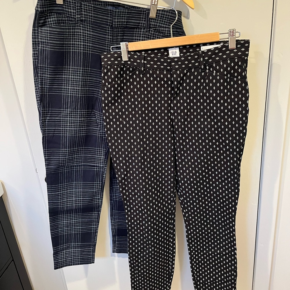 Two pairs pants Gap & ON